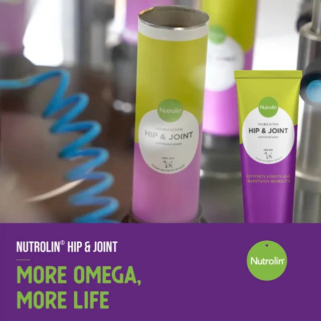 What is Nutrolin® full of?OMEGAS.They’re exactly what dogs suffering from eg. osteoarthritis need.The omega-3 fatty acids from fish oil protect the joints, and together with joint nutrients, they support your dog’s joint health.Nutrolin® HIP & JOINT is a unique joint supplement that contains a scientifically proven, effective amount of omega-3s.So when choosing a joint supplement, remember this number: 1400. That’s how many milligrams of omegas a 20 kg dog needs daily to protect its joints.Because the amount matters. 💪Joint Health Weeks 27 Oct–16 Nov – Freedom to Move!
During Joint Health Weeks, we’re sharing knowledge and tips to support your pet’s joint health.#NutrolinLife #NutrolinHipJoint